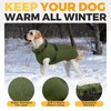 Lelepet Dog Coat for Large Dogs Waterproof Dog Jacket with