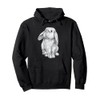 Lop Eared Bunny Rabbit Cute Pullover Hoodie