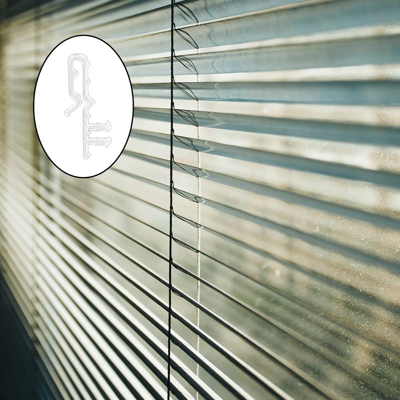 16 Pcs Hidden Blind Clips 2 inch Hidden Channel Valance