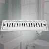 Large Flow Stainless Steel Rectangle Shower Floor Drain Bathroom Drainage