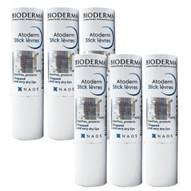 Bioderma Atoderm Stick Levre Lipstick Lip Balm 4g x 6 / 바이오더마 아토덤 스틱 레브르 립스틱 립밤 4g x 6개