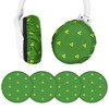 Geekria 2 Pairs Flex Fabric Headphones Ear Covers/Washable & Stretchable