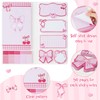 Xqumoi Coquette Pink Bow Sticky Notes Set - I’m Just