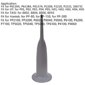 Sonda de Osciloscopio de 2 Piezas Sonda de Osciloscopio Universal Tapa Protectora Accesorios de Sonda de Osciloscopio con Gancho Gris