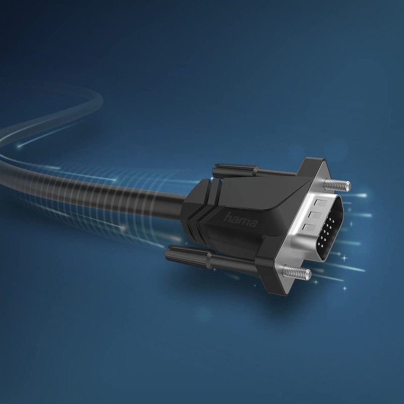 Hama VGA Cable Full HD 1080p Black 3 m Long