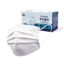 [Domaegook Lab] KF94 White Disposable Dental Mask, Large, 50 Count - Easy Breathing, Comfortable Ear Loops, Made in Korea Droplet Protection