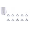 Accusize Industrial Tools TCGT520-LH Carbide Inserts for Cutting Aluminum, 10
