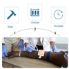 VILLCASE Pack of 2 Injection Pads Plastic Intramuscular Injection Training