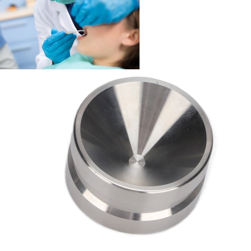 Dental Bone Meal Cup Stainless Steel Matte Uncoated Sturdy Anti