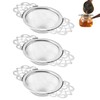 3 Piece Strainer, Stainless Steel Tea Strainer, Fine Mesh Tea