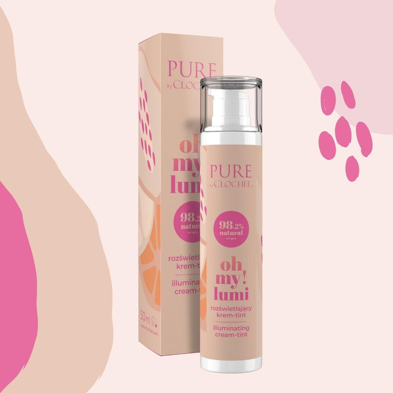 Clochee Oh My! Lumi Tinted Glow Cream 50ml - Light