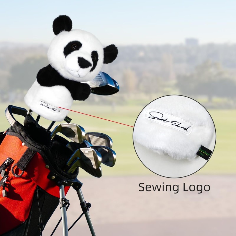 Scott Edward Driver Novelty Golf Head Cover, Cute Animal, Fit