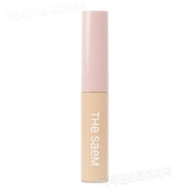 The Saem Cover Perfection Fix Sealer 01 Clear Beige Basic / 더샘 커버 퍼펙션 픽실러 01 클리어 베이지 기본