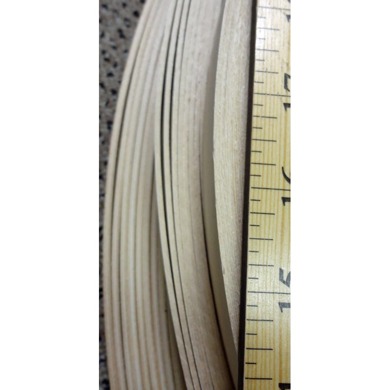 1MM thick wood veneer edgebanding roll 1/8' Maple 1MM thickness
