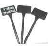 Viridis Hortus - 15 x 6" Black Plastic Plant "T"