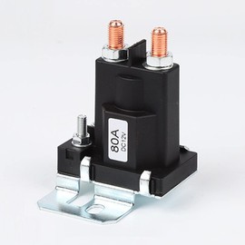 12V High Current Starter Relay 80 AMP Car Starter Power Switch Dual Battery Isolator Universal Automobile-12V