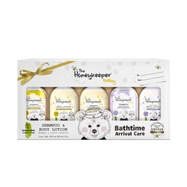 The Honeykeeper 5PACK BATHTIME ARRIVAL CARE BABY MIXTO 450ML