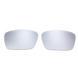 NicelyFit Polarized Replacement Lenses for Oakley Fuel Cell Sunglasses (Titanium Mirror)