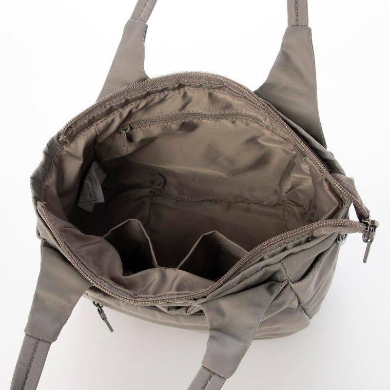 Isaac Tote Bag, Round 2-Way Mini Tote, gray (11)