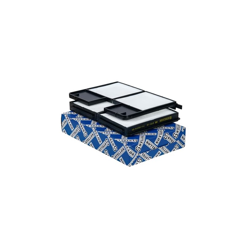 STELLOX 71-10274-SX Cabin Air Filter (Pack of 2) - Pollen