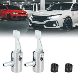 X AUTOHAUX 6mm Air Chuck Air Hose Inflator Adapter for Car Tire Valve 2pcs