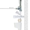 Aqualogis Lever Operated Tee with Shut-off Valve 3/4 x 3/4