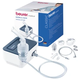 Beurer Beurer IH 16 Nebuliser with Compressed-air Technology, Compact Design, for Treating The Upper and Lower Airways, Suitable for Adults and Children, Easy to Clean