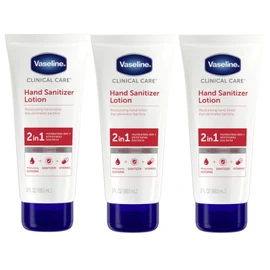 Vaseline, Clinical Care, Hand Sanitizer Lotion 3 fl oz, Pack of 3, ask exp