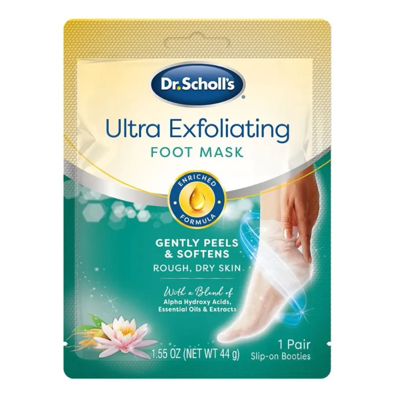 Dr. Scholl's Ultra Exfoliating Foot Mask Para Pies Ásperos