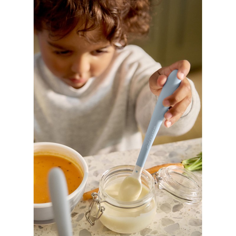BabyBjörn Feeding Spoon, 2-Pack, Powder Blue