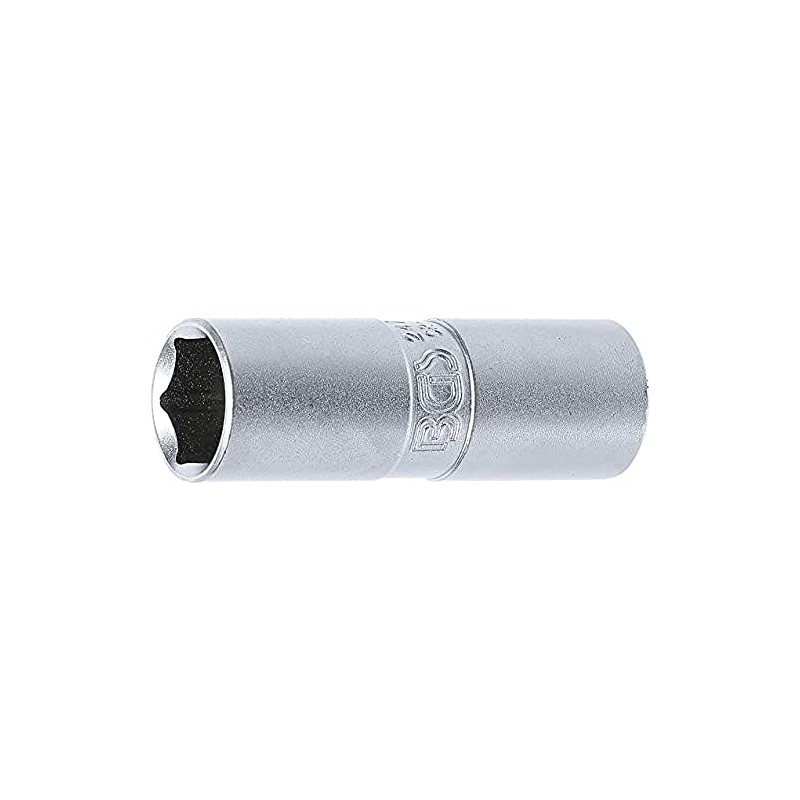 BGS 2472 Chrome Plated Spark Plug Socket, Silver, 1/2-Inch 16