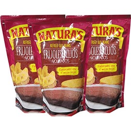 Natura's Refried Red Beans From Costa Rica (400g) (3 Pack) by NATURA'S