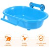 Plastic Parrot Bath Box, Bird Cage Accessory Bathing Tub Bath