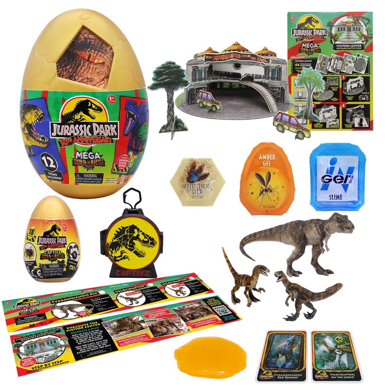 CAPTIVZ Jurassic Park 30thAnniversary MEGA Egg