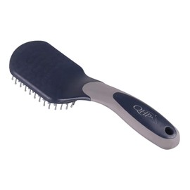 QHP Tail and Mane Brush Tail Brush Mane Brush (Navy/Grey)