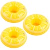 Inflatable Drink Holder 3 Pack Lemon Drink Pool Floats Cup