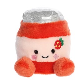 Aurora® Adorable Palm Pals™ JJ Strawberry Jelly™ Stuffed Animal - Fun Collectible Plush for Kids and Adult Collectors - Perfect for Decorating Rooms and Birthday Gifts - Red 4.5 Inches