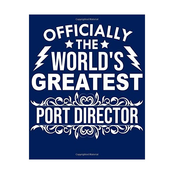 Officially the world's greatest Port Director: Calendar 2019, Monthly &