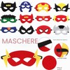 Sunshine Smile Maschere Feltro per Bambini, Animali e Feste di