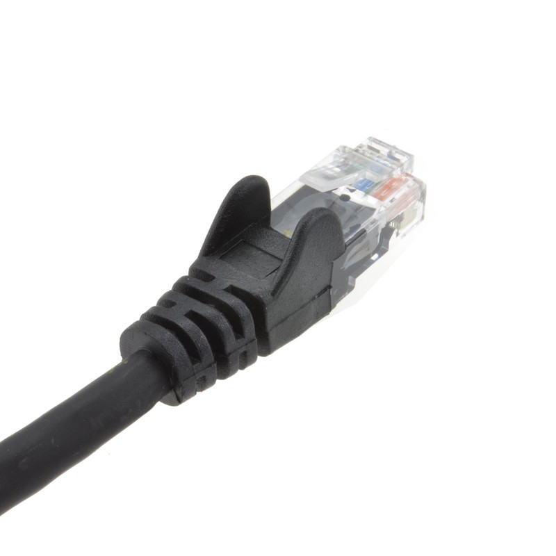 kenable C6 CAT6-CCA UTP RJ45 Ethernet LSZH Networking Cable Black