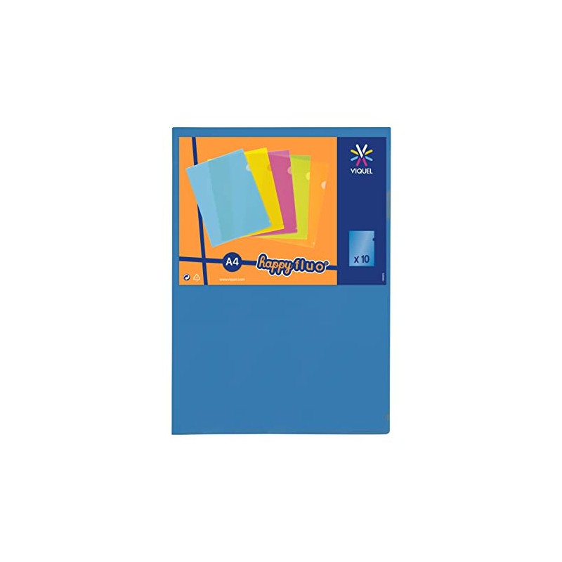 Viquel 10 Clear Corner Sleeves - Plastic Corner Opening Sleeve