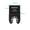 HEMUNC 6 Oscillating Tool Scraper Blades Flexible Rigid Scraper Blade,