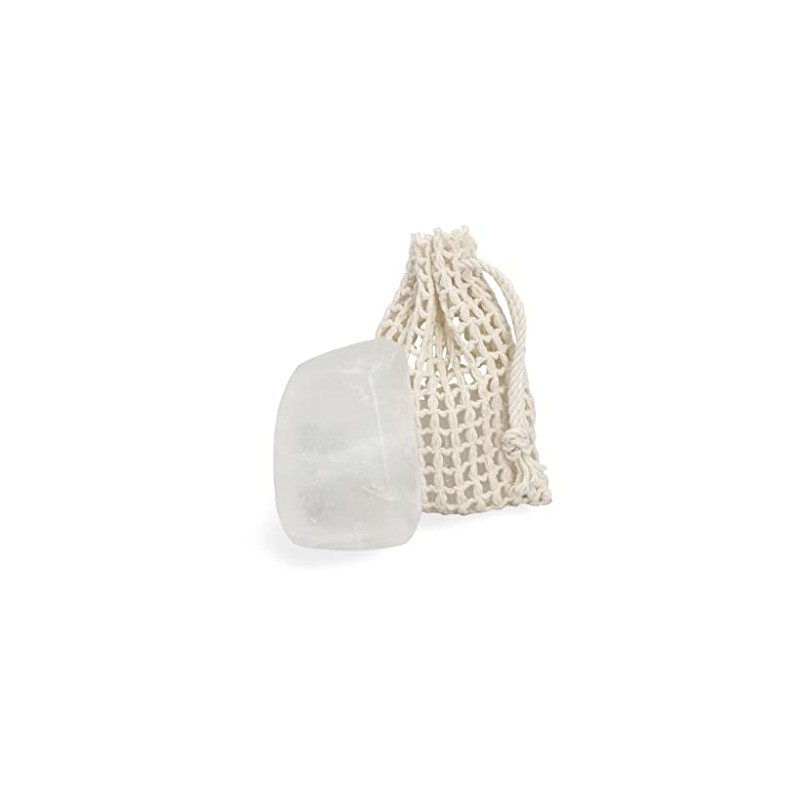 Desodorante Natural Ecológico de Piedra Cristal de Alumbre Zero Waste