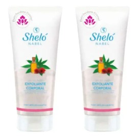 Exfoliante Corporal Gel De Baño Shelo Nabel® 250ml 2 Piezas