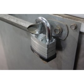 ABUS 45/40 C KD Economy Laminated Steel Padlock, Silver