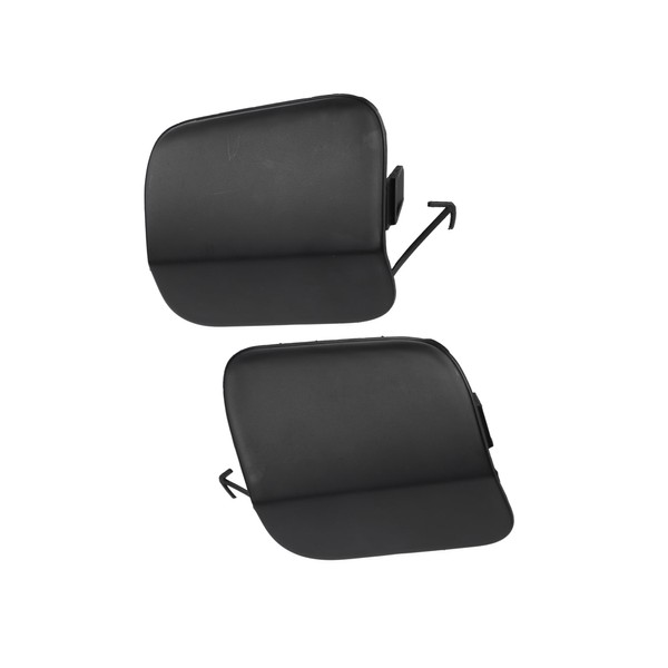 Partuto 1 Pair Unpainted Front Left Right Bumper Tow Hook