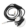 MERRYHAPY Fit 2.5mm Headphone Cable Nylon Material Volume Control Gaming
