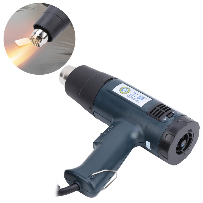 GJ‑3A 1600W Professional Temperature Adjustable Hot Air Gun Heat Gun