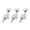 Hollow Handle Tuning Pegs Locking Machine Heads for Acoustic Electric Guitar (Silver