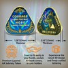 Leafence Wolf Sobriety Coin AA Recovery Medallion Unity Service Recovery